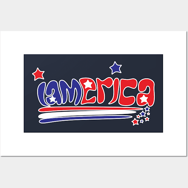 i AMERICA Wall Art by radeckari25